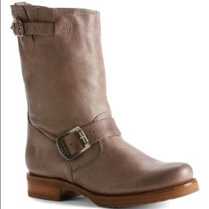 Frye Veronica Short (shortie) Leather Boots